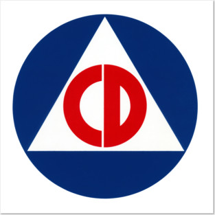 1950 Civil Defense Posters and Art