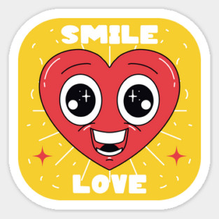 Smile Love Sticker