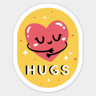Hugs Sticker