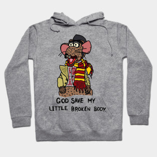 Muppet Christmas Carol - Rizzo's little broken body Hoodie