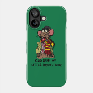 Muppet Christmas Carol - Rizzo's little broken body Phone Case