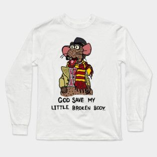 Muppet Christmas Carol - Rizzo's little broken body Long Sleeve T-Shirt
