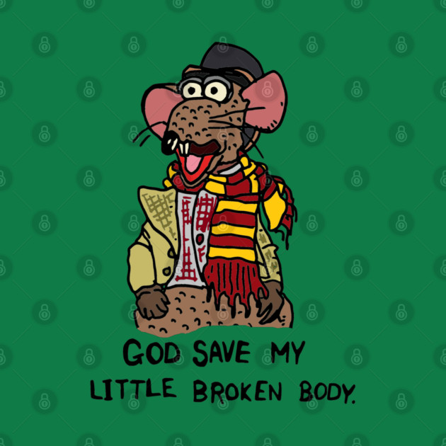 Muppet Christmas Carol - Rizzo's little broken body by JennyGreneIllustration