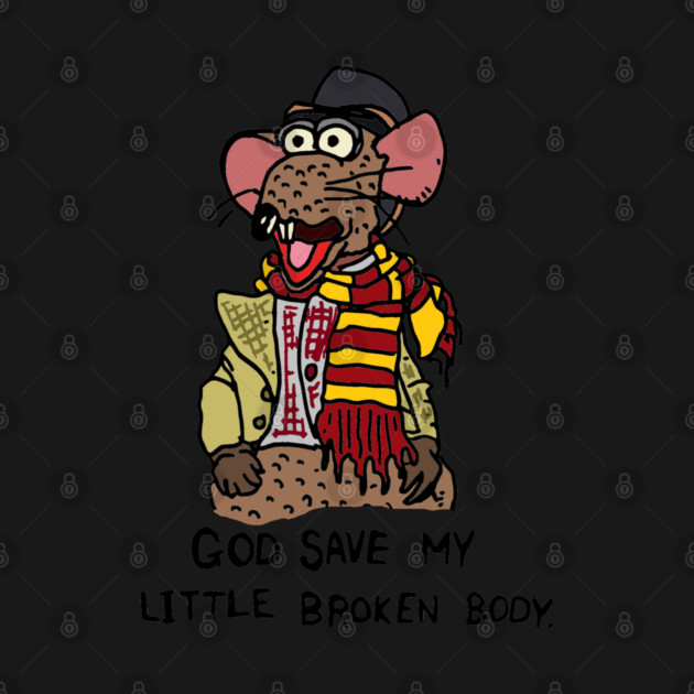 Muppet Christmas Carol - Rizzo's little broken body by JennyGreneIllustration