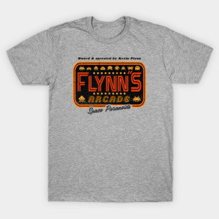 Flynn's Arcade Sign Lts T-Shirt