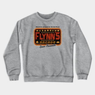 Flynn's Arcade Sign Lts Crewneck Sweatshirt
