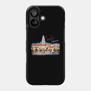 Split, Croatia: Waterfront Phone Case