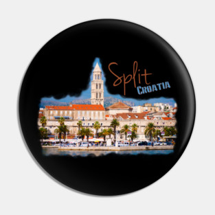 Split, Croatia: Waterfront Pin