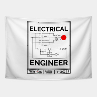 Electrical Engineer Tapestry