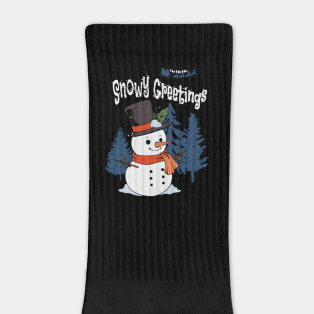 Snowy Greetings Winter Snowman by Jo Palmer