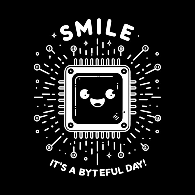 Smile It's a Byteful Day! by Frank Ring