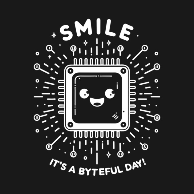Smile It's a Byteful Day! by Frank Ring