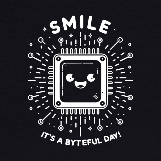 Smile It's a Byteful Day! by Frank Ring