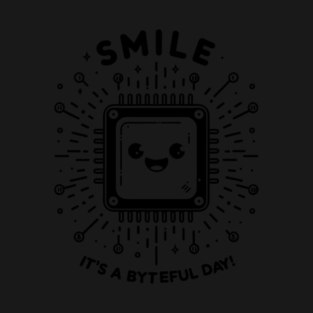 Smile It's a Byteful Day! by Frank Ring
