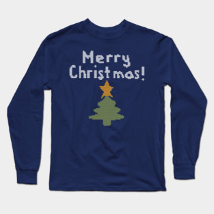 Ugly Christmas Sweater Christmas Humor Long Sleeve T-Shirt