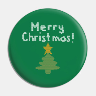 Ugly Christmas Sweater Christmas Humor Pin