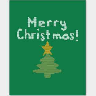Ugly Christmas Sweater Christmas Humor Posters and Art