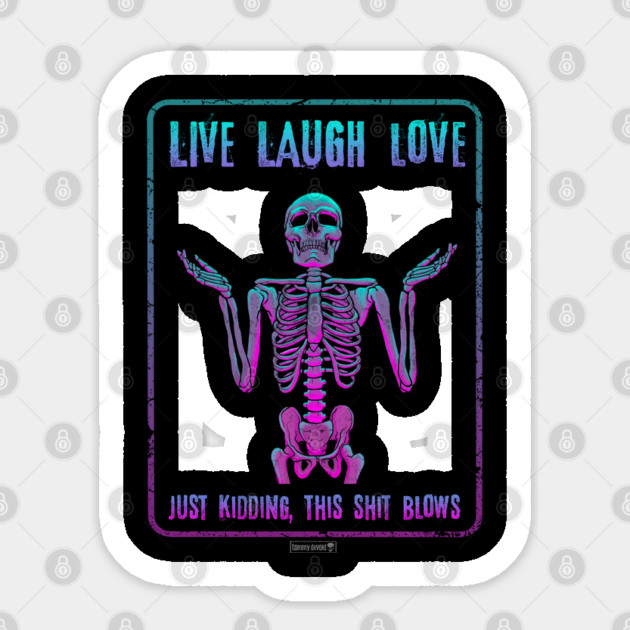 Let's Be Honest. Sticker by Tommy Devoid