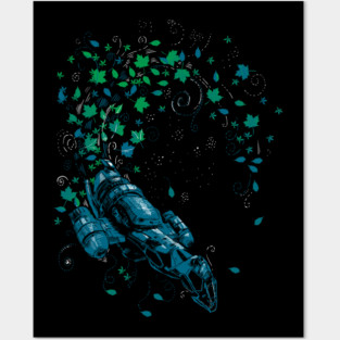 Leaf On The Wind Posters and Art