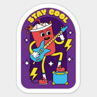 Stay Cool Sticker