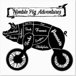Nimble Pig Adventures Posters and Art
