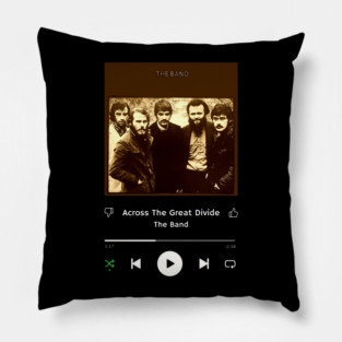 Stereo Music Player - Across The Great Divide Pillow