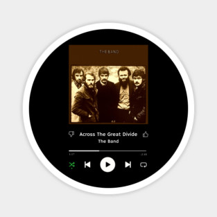 Stereo Music Player - Across The Great Divide Magnet