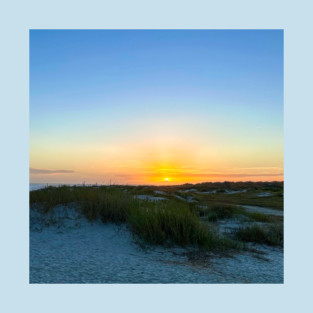 Tranquil Beach Sunset T-Shirt