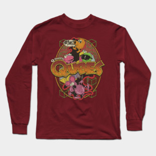 Q*bert's Qubes 1983 Long Sleeve T-Shirt