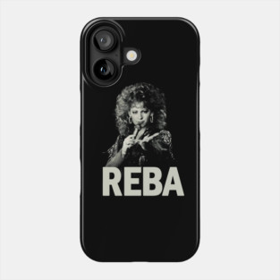 REBA ++ Black Vintage Phone Case
