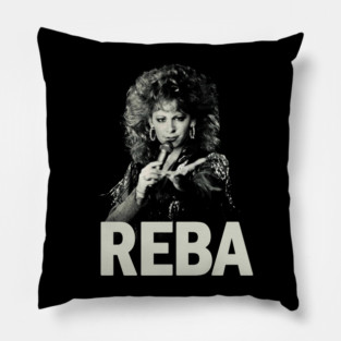 REBA ++ Black Vintage Pillow