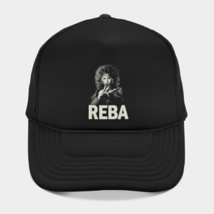 REBA ++ Black Vintage Hat
