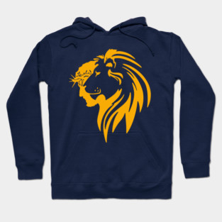 Christian Apparel Clothing Gifts - Jesus and Lion Hoodie