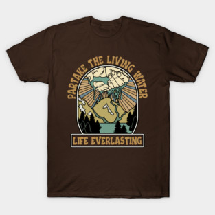 Christian Apparel Clothing Gifts - Living Water T-Shirt