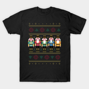Nutcracker Ugly Christmas Sweater T-Shirt