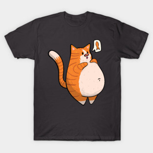 Ginger Chonky Cat T-Shirt