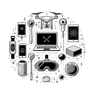 Gadgets The Tools of The Modern Age T-Shirt