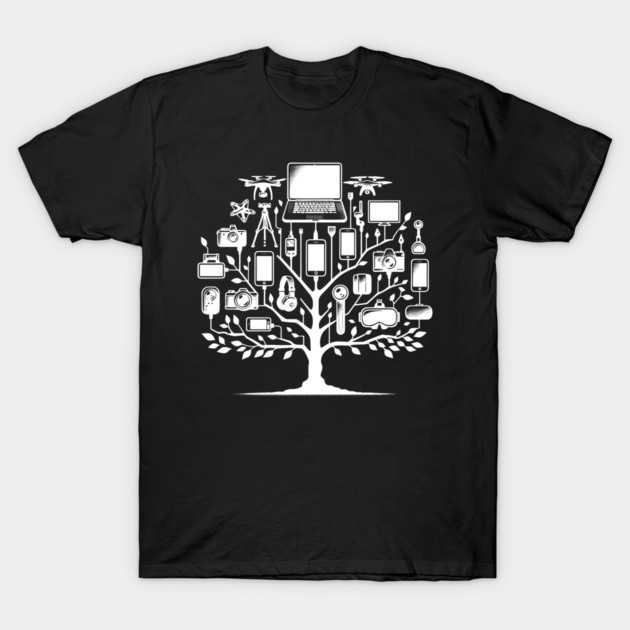 Gadgets The Tools of The Modern Age T-Shirt by Frank Ring