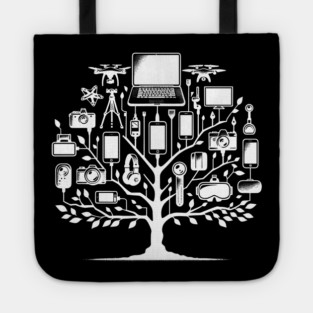 Gadgets The Tools of The Modern Age Tote