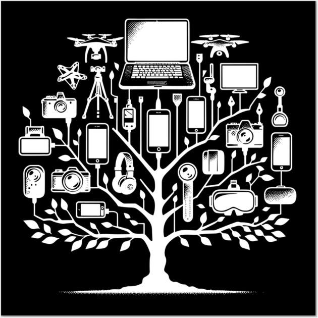 Gadgets The Tools of The Modern Age Wall Art by Frank Ring