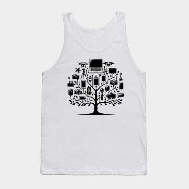 Gadgets The Tools of The Modern Age Tank Top by Frank Ring