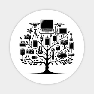 Gadgets The Tools of The Modern Age Magnet