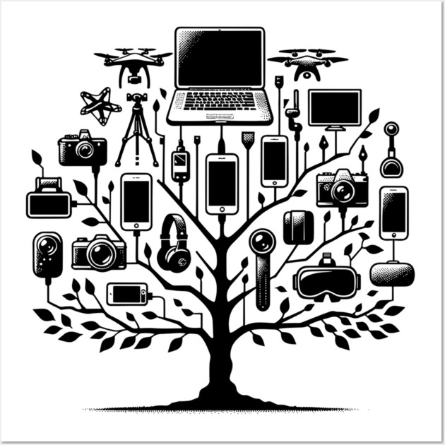 Gadgets The Tools of The Modern Age Wall Art by Frank Ring