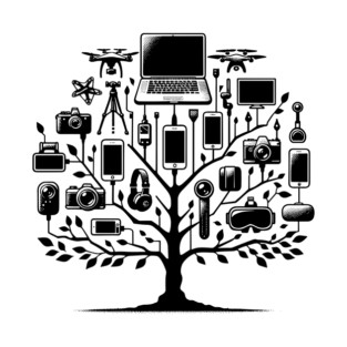 Gadgets The Tools of The Modern Age T-Shirt