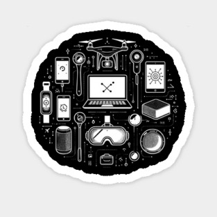 Gadgets The Tools of The Modern Age Sticker
