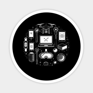 Gadgets The Tools of The Modern Age Magnet