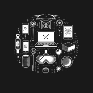 Gadgets The Tools of The Modern Age T-Shirt