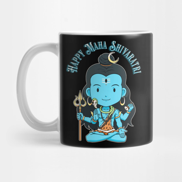 Lord Shiva in Lotus Pose by HolidayBug