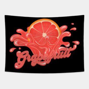 Grapefruit Love Tapestry