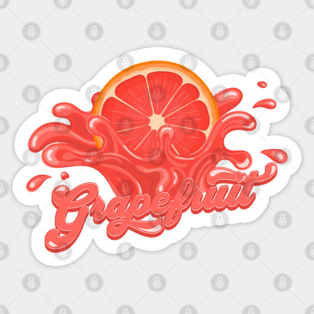 Grapefruit Love Sticker by HolidayBug